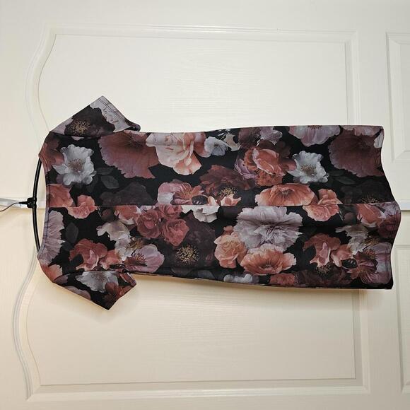 Torrid Floral Print Dress - Size 00 - Picture 3 of 5